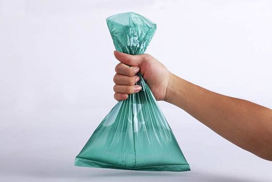 Anti Tear Bio Degradable Poop Bags Environmentally Friendly With Dispenser