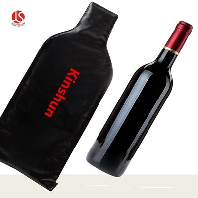 Triple Seal Protection Bubble Wrap Wine Bags Environmentally Friendly For Travel
