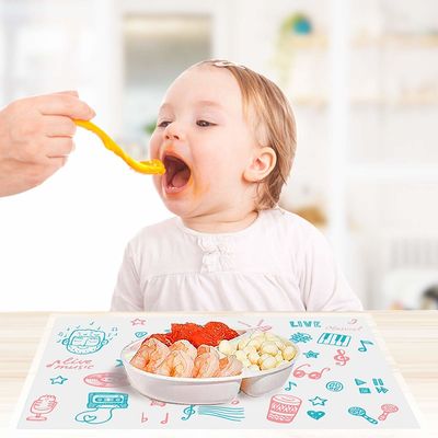 Adhesive Disposable Table Placemats For Baby / Infant / Toddler