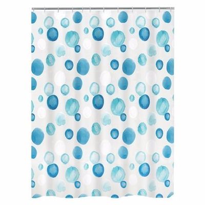 Custom Printing PEVA Stylish Waterproof Shower Curtain Washable For Home