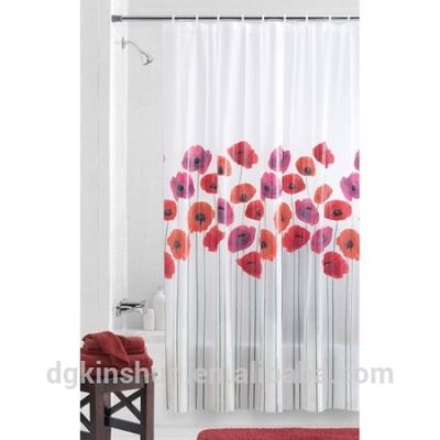70 × 72 Inches Waterproof Heavy Duty Shower Curtain OEM / ODM Acceptable