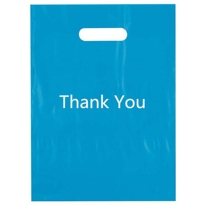 Eco Friendly Custom Logo Reusable Shopping Bags , Die Cut Plastic Bags