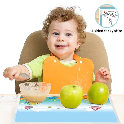 Wholesale Table mat Coasters Placemat Baby Child Disposable Baby Travel Out Table Mat Oil-Proof Waterproof Table Mat