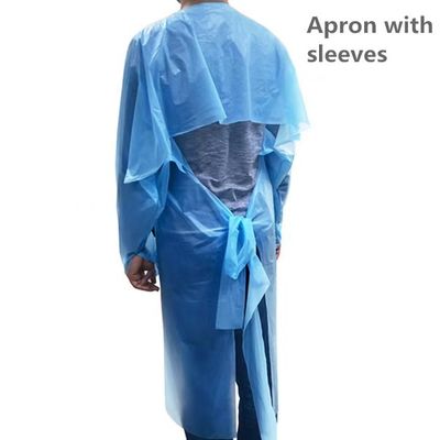 Disposable Plastic Waterproof Isolation Gown