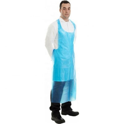 Comfortable Disposable CPE Plastic Aprons Customized With Waist Tie Closure