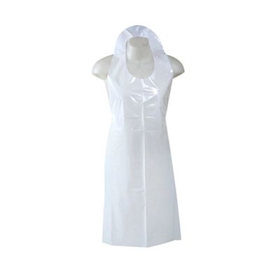 Non Toxic Disposable PE Apron Oil Proof For Food Service Personnel