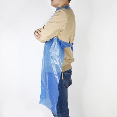 Disposable Plastic Aprons On A Roll Water Resistant With Waist Tie Closure