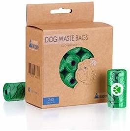 Dog Poop Bag Fully Degradable Eco friendly Pet Waste Poo Bags with Dispenser