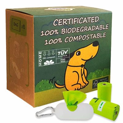 Custom Printed Paper - Isolated Biodegradable Plastic Bags For Dog Poop