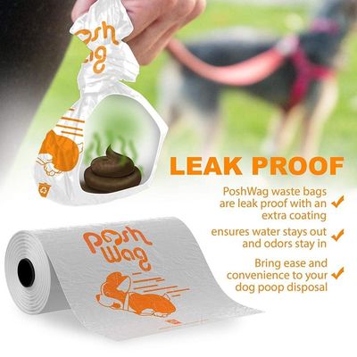 100% biodegradable custom puppy  poo bags pet dog waste poop bag