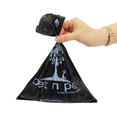 Custom biodegradable dog poop bag puppy dog waste bags with dispenser