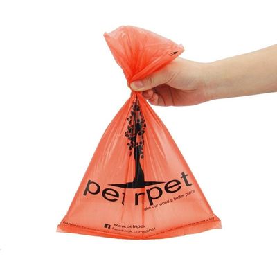 Pet dog waste bag dispenser  custom printed friendly biodegradable dog poop bag