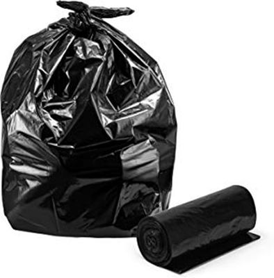 Plasticplace 64-65 Gallon Trash Can Liners For Toter 3.0 Mil Black Heavy Duty Garbage Bags  50 x 60  25 Count