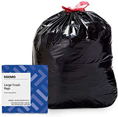 Plasticplace 55-60 Gallon Trash Bags  1.2 Mil  Clear Heavy Duty Garbage Can Liners  38 x 58 100Count