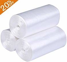 4 Gallon Small Trash Bags Bathroom Garbage Bags Clear Plastic Wastebasket Can Liners for Home and Office Bins  200 Count