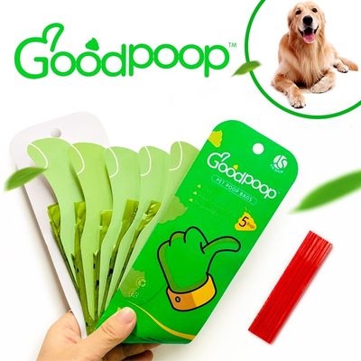Fully Degradable Compostable Disposable Pet Dog Waste Poop Bag with Holder New Products For Dogs