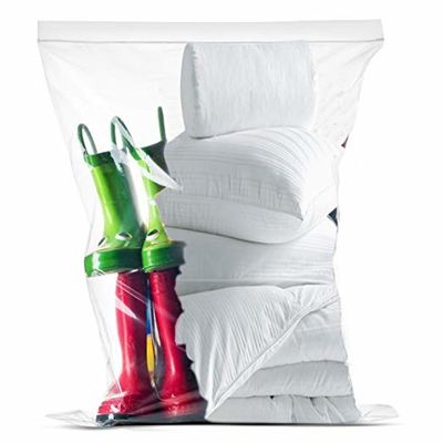 Eco Friendly Waterproof Ziplock Bags , Food Grade Transparent Zip Lock Bag