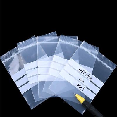Clear LDPE Ziplock Plastic Bag for Sandwich Package