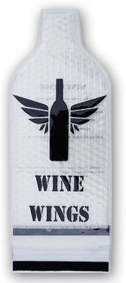 Wine Wings Bottle Protector With No Leakage Triple Seal Protection
