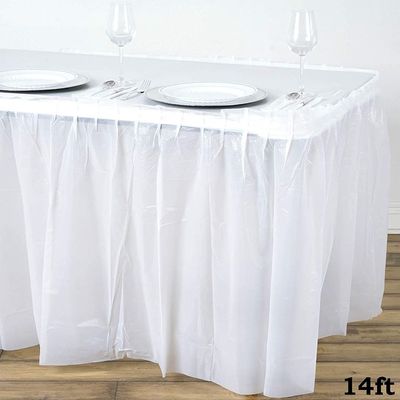 Modern Plain Style Square tableskirt Party Event Supplies Decoration table Skirt