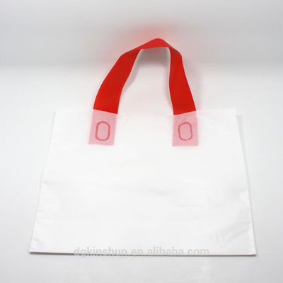 Custom Own Logo Printing Cheap Gift Plastic Die Cut Hdpe Shopping Bag