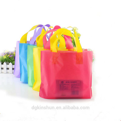 Custom Printed Reusable Grocery Bags , Biodegradable Plastic Shopping Bags