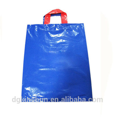 2017 most popular custom printed biodegradable plastic hand shopping bags