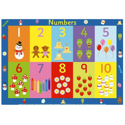 PVC Free Plastic Dinner Placemats , Disposable Table Mats For Babies
