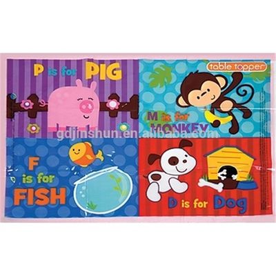 Protect Against Germs Disposable Plastic Adhesive Non slip Placemat Baby Table Topper Place Mat
