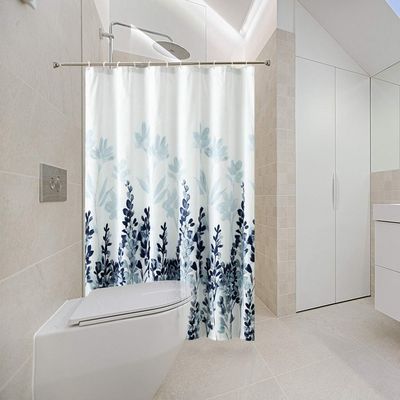 Walmart Bathroom Polyester Shower Curtain Liner for Bathroom Luxury Shower Curtain