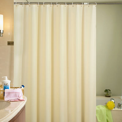 Translucent String Shower Curtain , Water Resistant Shower Curtain