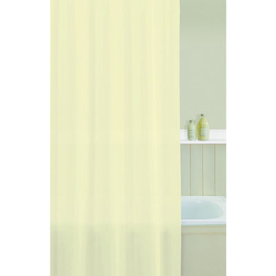 Non Toxic PEVA Shower Liner , Water Repellent Fabric Shower Curtain