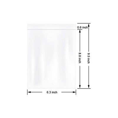 Promotional Resealable plastic  bags clear ldpe pouch bag