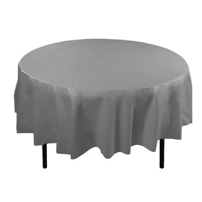 New Design Colorful Custom Printing Table Cover PEVA Plastic Round Table Cloth For Wedding