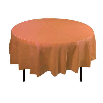New Design Colorful Custom Printing Table Cover PEVA Plastic Round Table Cloth For Wedding