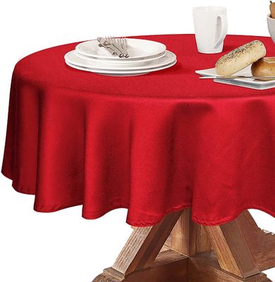 Reusable Best-selling Custom Printing PEVA Plastic Round Table Cloth For Banquet