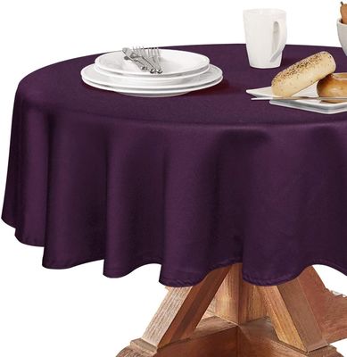 Reusable Best-selling Custom Printing PEVA Plastic Round Table Cloth For Event