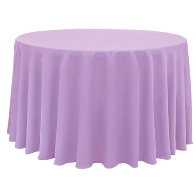 PEVA Plastic Disposable Table Linens , Disposable Round Christmas Tablecloths