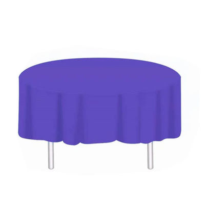 Best-selling Custom Printing PEVA Plastic Round Table Cloth For Dinning