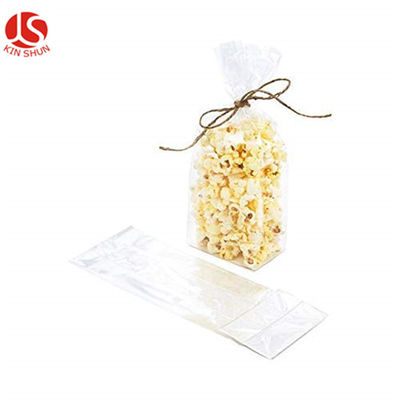 Food Grade Safe Cellophane Goodie Bags Environmentally Friendly With Twist Tie