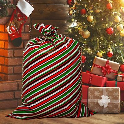 Colorful Plastic Gift Wrap Bags For Christmas Party