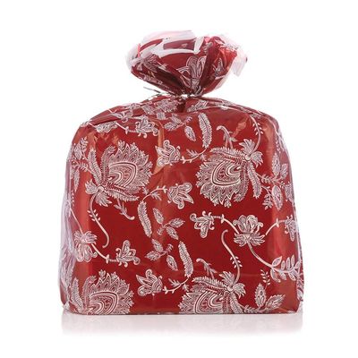 Non Toxic Colorful Plastic Gift Wrap Bags , Reusable Extra Large Christmas Gift Bags