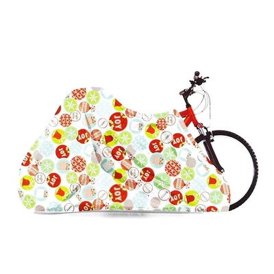 LDPE Plastic Christmas Bike Wrapping Bags , Giant Bike Gift Wrap Bag