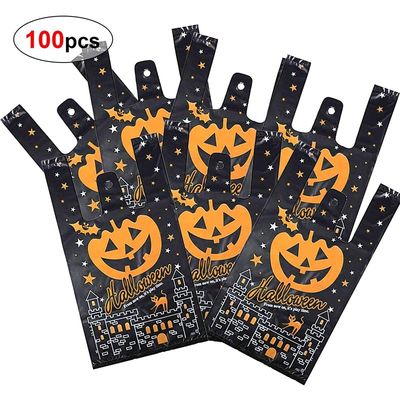 Biodegradable Plastic Treat Bags Odorless For Halloween Party Decoration