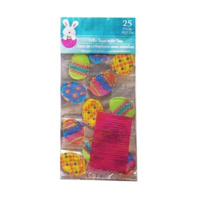Beautiful Easter Holiday Party Cellophane Bag,Candy Bags,Loot Treat Bags