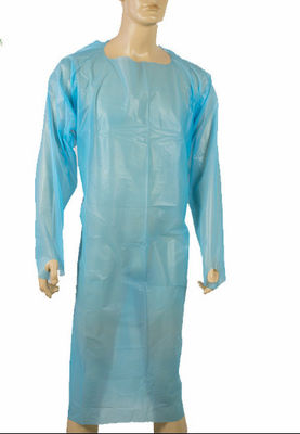 Fluid Resistant CPE Apron For Clinics / Physician Offices / Hospitals