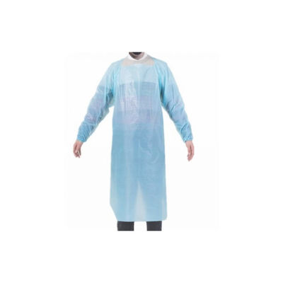 Eco-Friendly CPE Material Clothing Made Disposable Plastic Isolation Gown