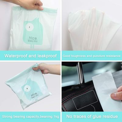 Multipurpose Portable Disposable Self Adhesive Car Garbage Bag