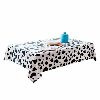 PEVA 54x108 Inch Disposable Plastic Tablecloths Embossing
