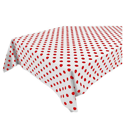 PEVA Plain Dyed Disposable Plastic Table Cover Oilproof